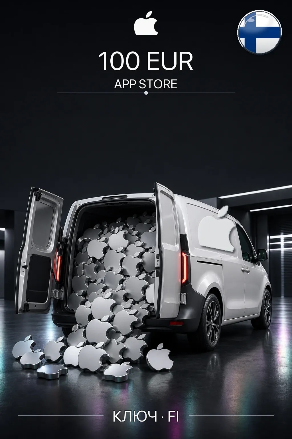 EUR 100 Apple gift card — FI